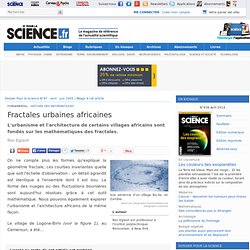 Fractales urbaines africaines