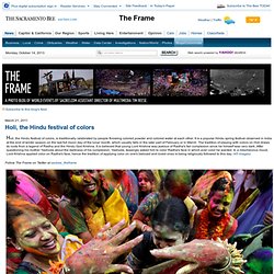 Holi, the Hindu festival of colors