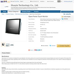 Open-Frame Touch Monitor - China Open-Frame Touch Monitor, Open frame Touch Monitor, Touch LCD MonitorManufacturer - 3247975