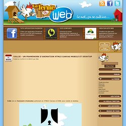 Collie - Un framework d'animation HTML5 Canvas mobile et desktop