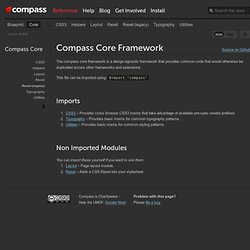 Compass Core Framework