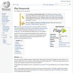 Play Framework