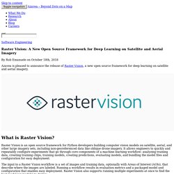 Raster Vision: A New Open Source Framework for Deep Learning on Satellite and Aerial Imagery
