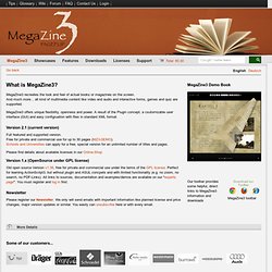 flessibile pageflip quadro per la pubblicazione digitale - MegaZine3