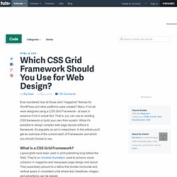Which CSS Grid Framework Should You Use for Web Design?