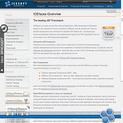 ICEfaces JSF Framework Overview