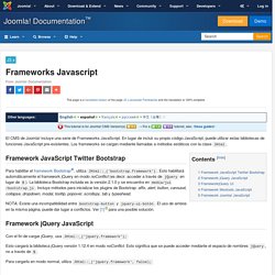 Frameworks Javascript