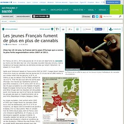 Les jeunes Français fument de plus en plus de cannabis
