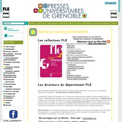 Français langue étrangère, PUG : livres papiers et numériques en ligne