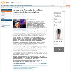 Le marché français du prêt-à-porter féminin se stabilise