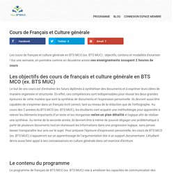 Français et Culture Générale - Cours et Fiches de ...
