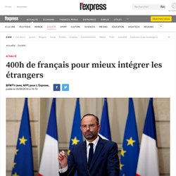 400h de français pour mieux intégrer les étrangers