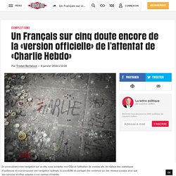 Un Français sur cinq doute encore de la «version officielle» de l'attentat de «Charlie Hebdo»