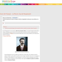 Cours de Français - La Parure, Guy de Maupassant