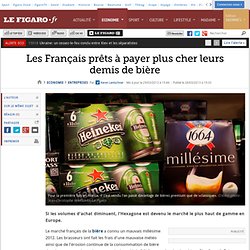 Les Français prêts à payer plus cher leurs demis de bière