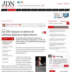 Les DSI français se dotent de schémas directeur Open Source - Journal du Net Solutions