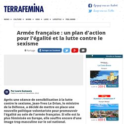 Armée française : un plan d'action pour l'égalité et la lutte contre le sexisme