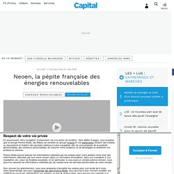 Neoen, la pépite française des énergies renouvelables