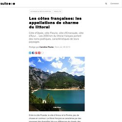 Les côtes françaises: les appellations de charme du littoral