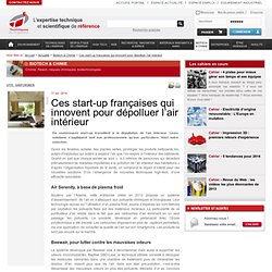 Start-up françaises_dépollution air intérieur