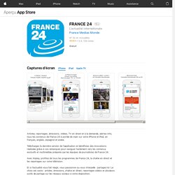 ‎FRANCE 24 dans l’App Store