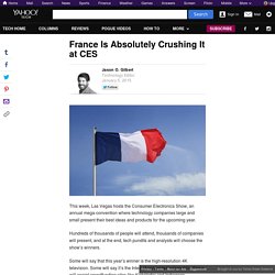 France Crushing It at CES