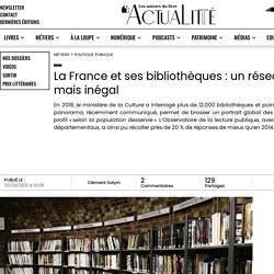 La France et ses bibliothèques : un réseau fort, mais inégal