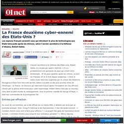 La France deuxième cyber-ennemi des Etats-Unis ?