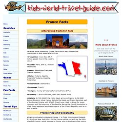 France Facts for Kids: Facts about France and the French