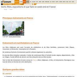 Fêtes en France en 2020. Festivals, expos, événements, agenda