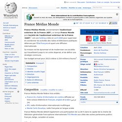 France Médias Monde