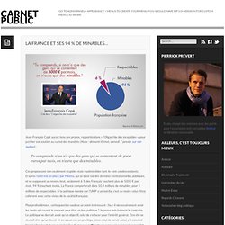 La France et ses 94 % de minables… : Carnet public