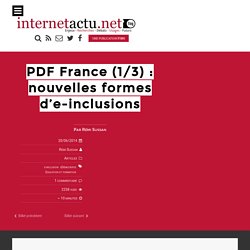 PDF France (1/2) : nouvelles formes d’e-inclusions