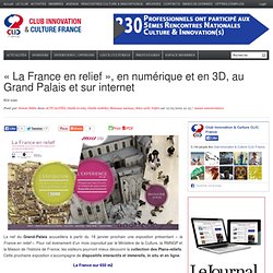 « La France en relief », en numérique et en 3D, au Grand Palais et sur internet