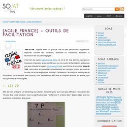 [Agile France] – Outils de facilitation