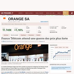France Télécom attend une guerre des prix plus forte