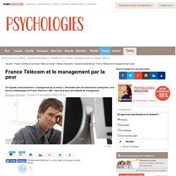France Télécom et le management par la peur