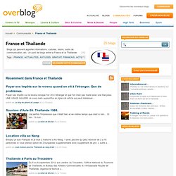 France et Thailande sur OverBlog