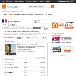France - Guide Touristique- France guide-audio - Voyages Orange