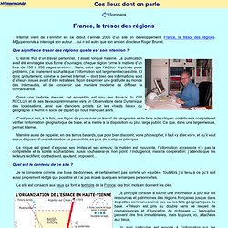 France, le Trésor des régions
