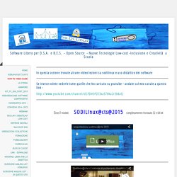 how-to Video-guide - fusillo-francesco - Open Sotrce didattico - Software libero per DSA e BES