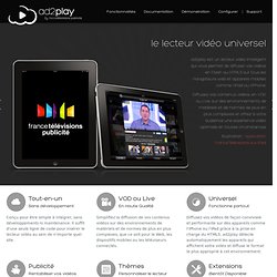 ad2play - la solution vidéo de francetélévisions publicité