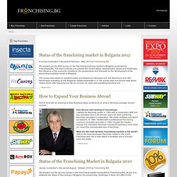 broker in Bulgaria – Franchising Bulgaria – Franchising BG