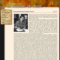 Francine Saint René Taillandier-Perrot