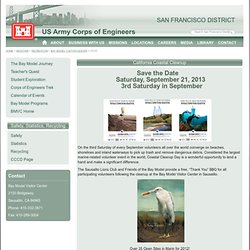 San Francisco District > Missions > Recreation > Bay Model Visitor Center > CCCD