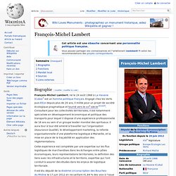 François-Michel Lambert wikipedia
