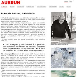 François Aubrun, Peintre français du 20ème siècle