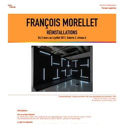 François Morellet, Réinstallations