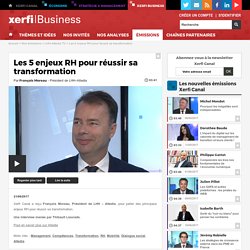 François Moreau, Altedia - Les 5 enjeux RH pour réussir sa transformation - LHH-Altedia TV - xerfi-business-tv.com