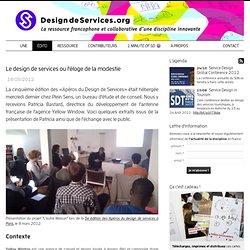Design de Services, la ressource francophone et collaborative d'une discipline innovante